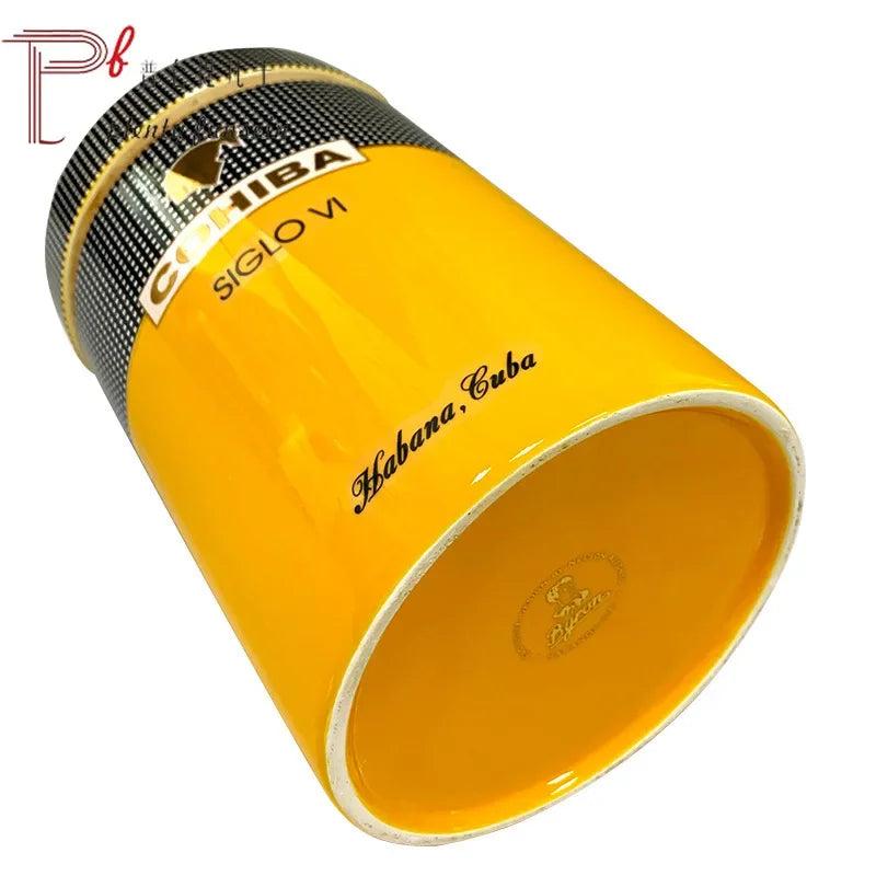 Envase Cohiba de cerámica